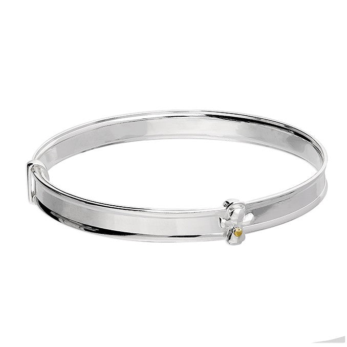 Sterling Silver Angel Baby Bangle