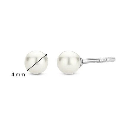 Pearl Earstuds 4mm