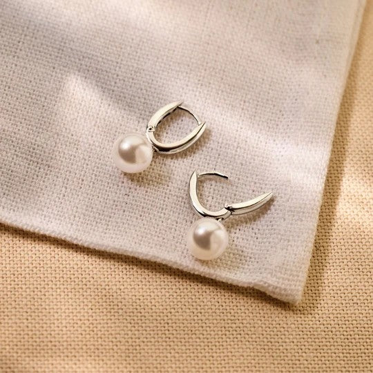 Pearl Hoops