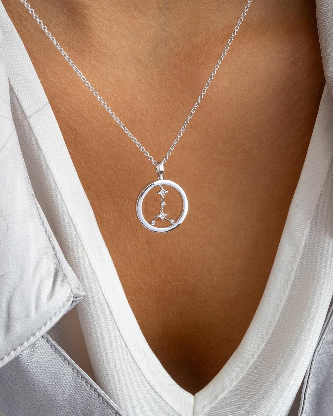 Céleste Constellation Cancer Necklace