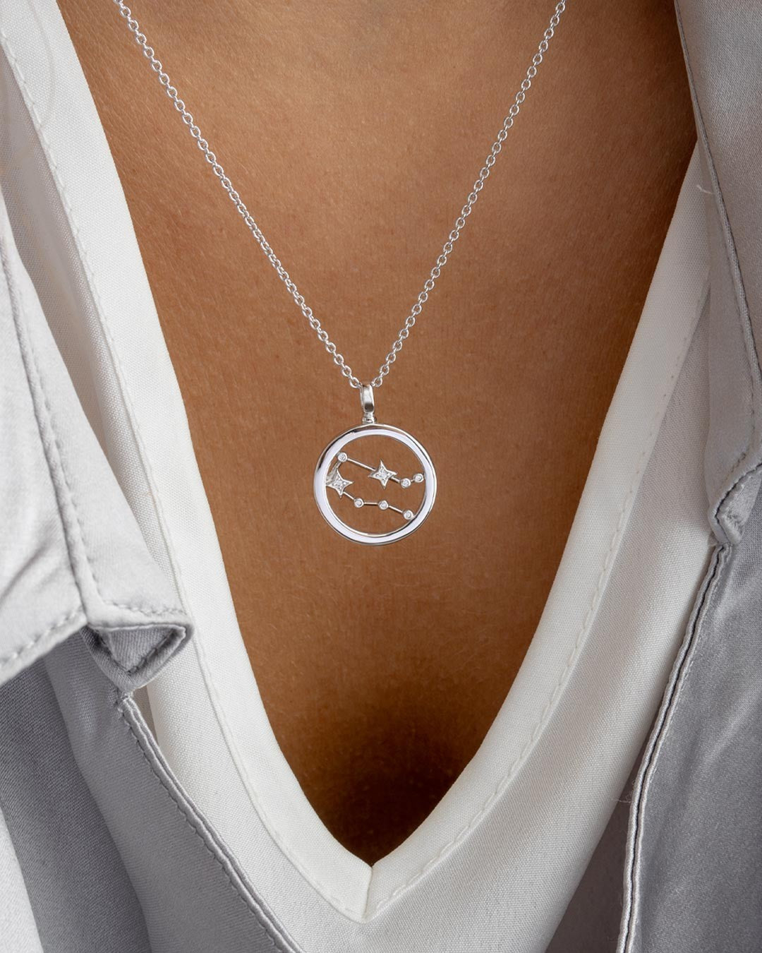 Céleste Constellation Gemini Necklace
