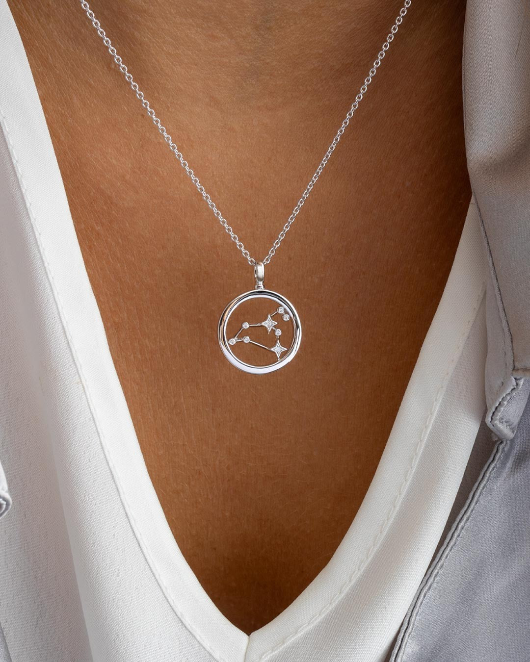 Céleste Constellation Leo Necklace