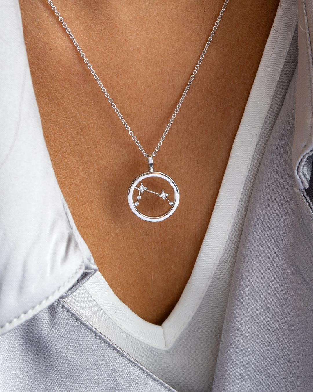 Céleste Constellation Aries Necklace