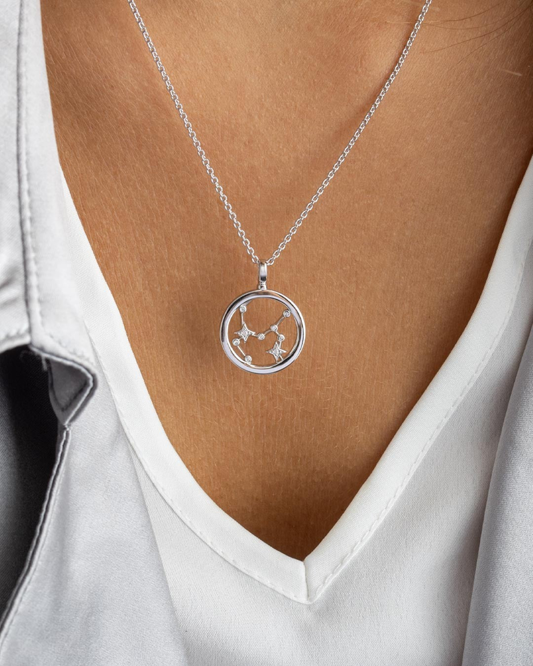 Céleste Constellation Sagittarius Necklace