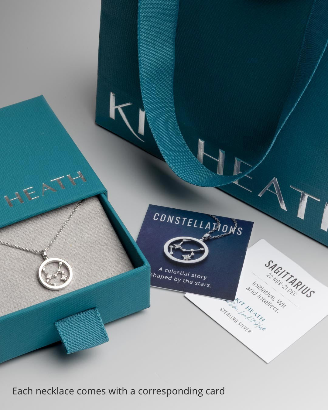 Céleste Constellation Sagittarius Necklace