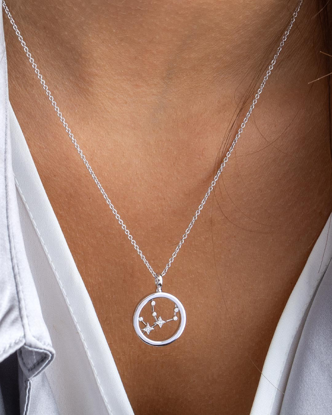 Céleste Constellation Virgo Necklace