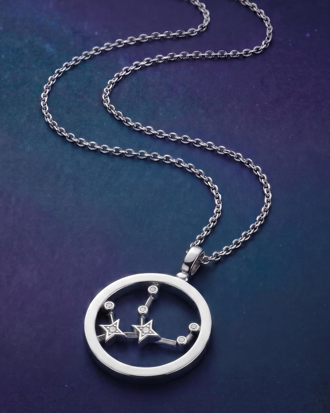 Céleste Constellation Virgo Necklace