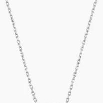 Ania Haie Silver CZ Pebble Sparkle Necklace