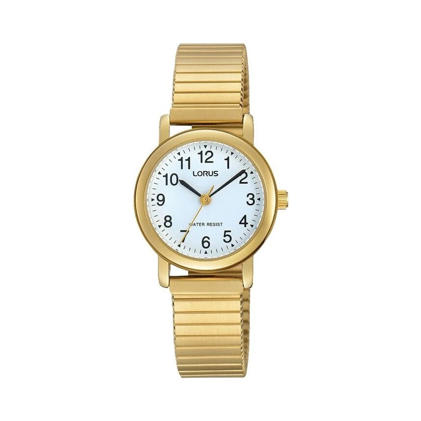 Ladies Gold Plated Expanding Watch