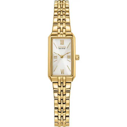 Citizen L Silhouette Gold Tone Ladies Eco-Drive Watch