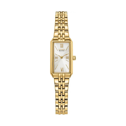 Citizen L Silhouette Gold Tone Ladies Eco-Drive Watch