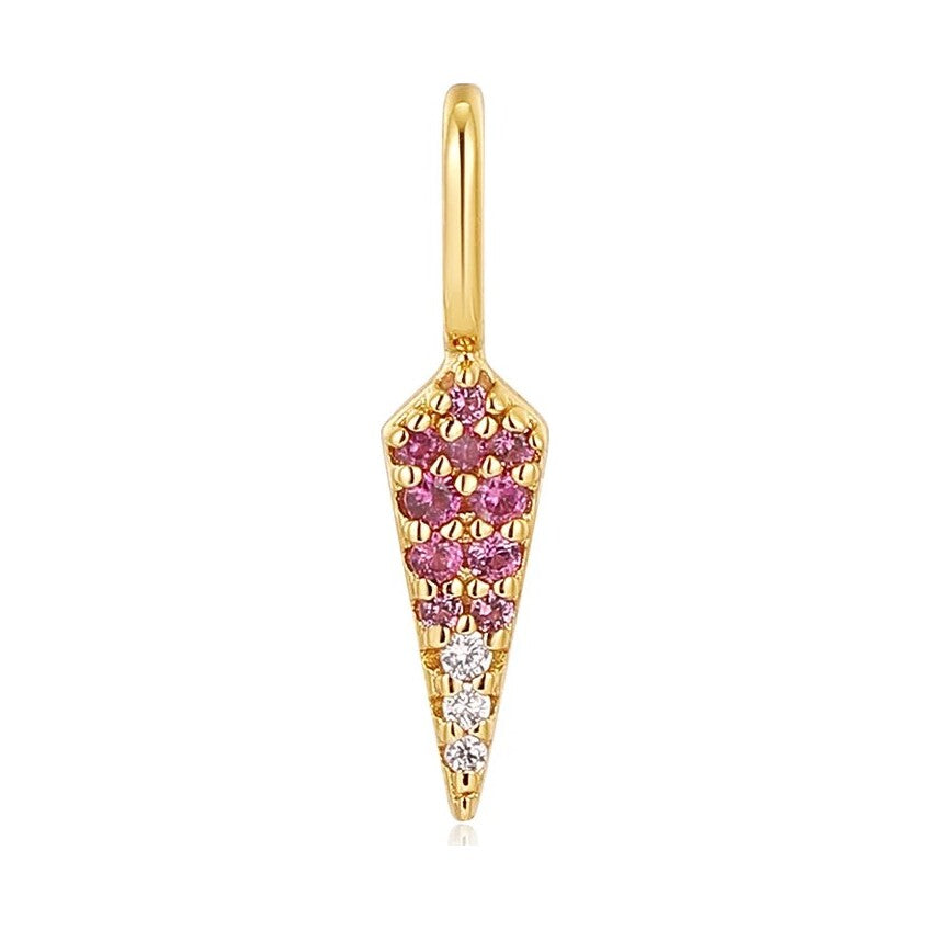 Gold Ombré Pink Charm