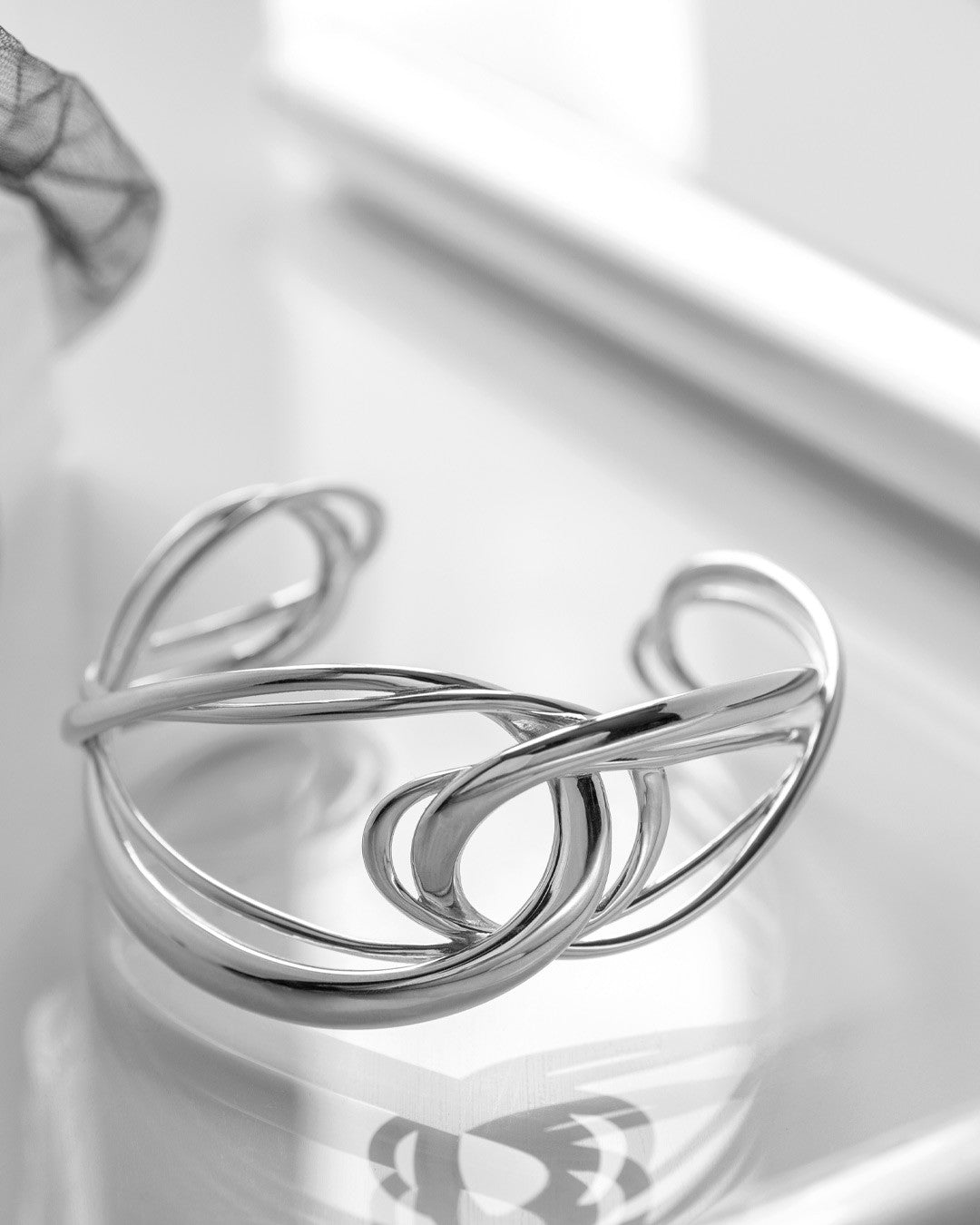 Infinity Grande Cuff Bangle