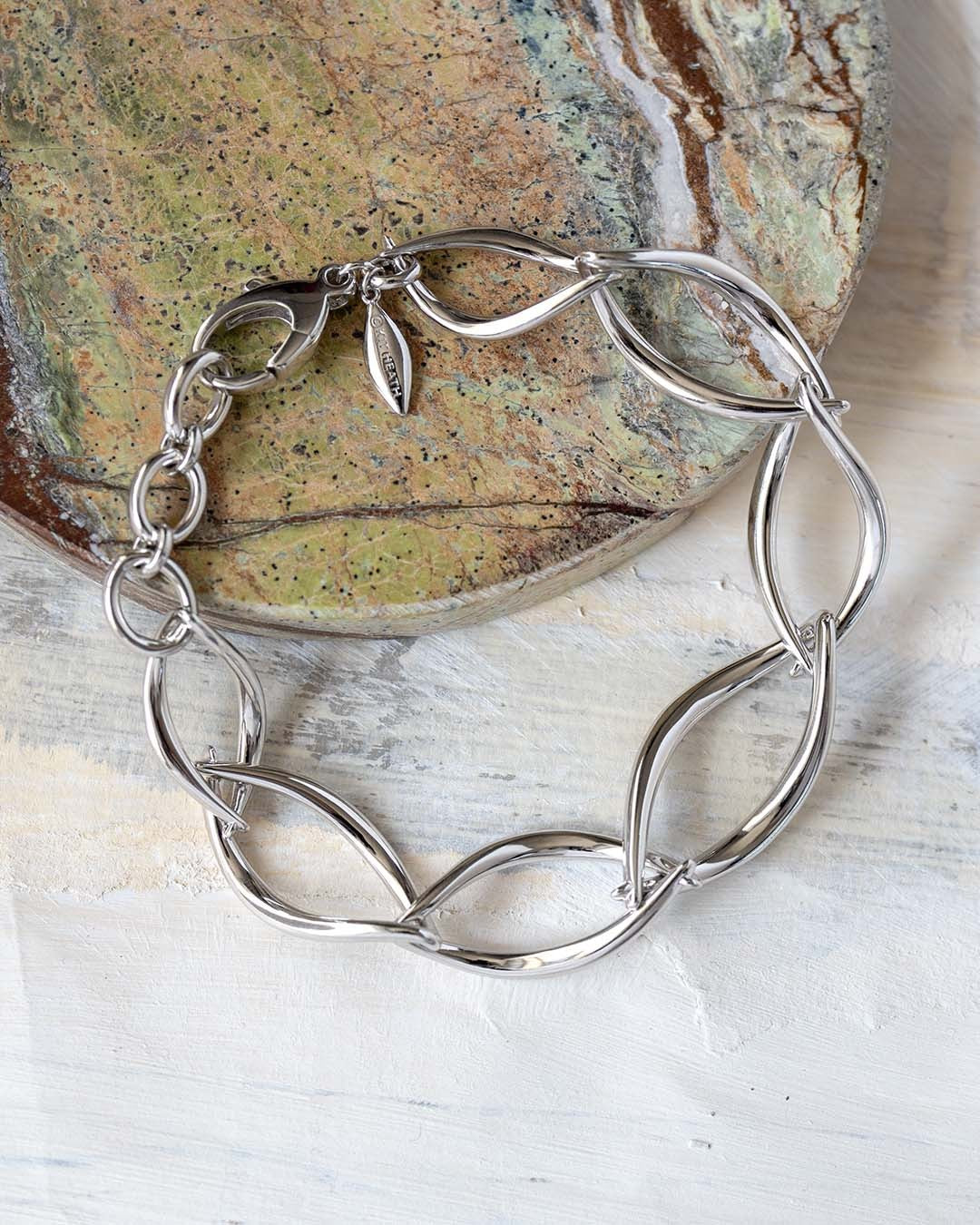 Entwine Twine Twist Link Bracelet
