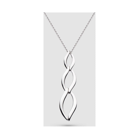 Entwine Twine Link Trio Necklace