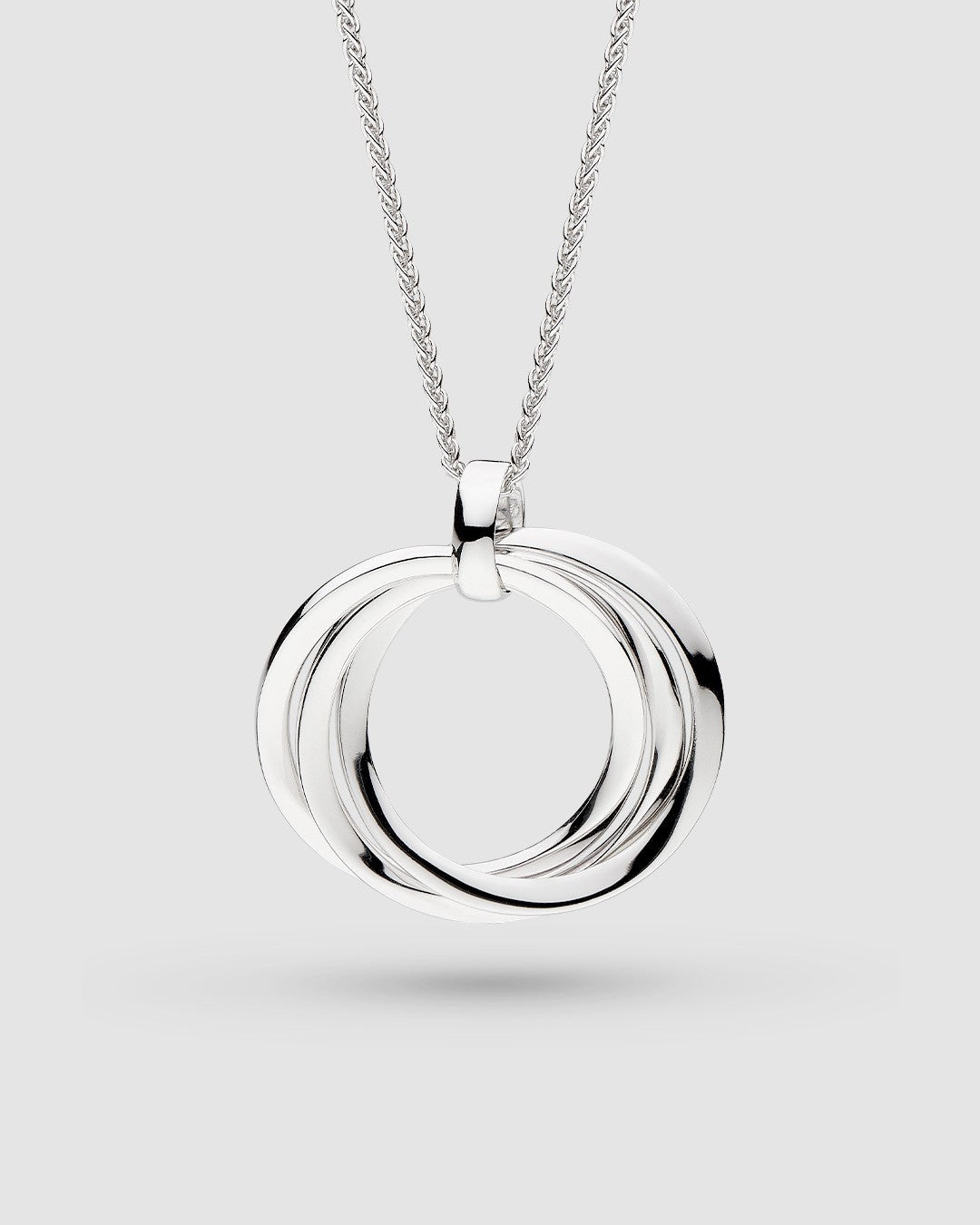 Bevel Trilogy Grande Link Slider Necklace