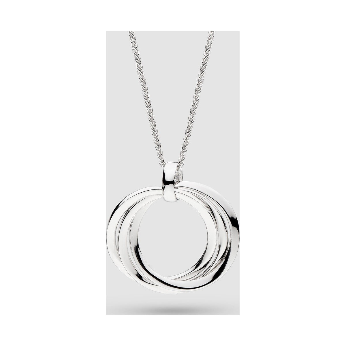 Bevel Trilogy Grande Link Slider Necklace