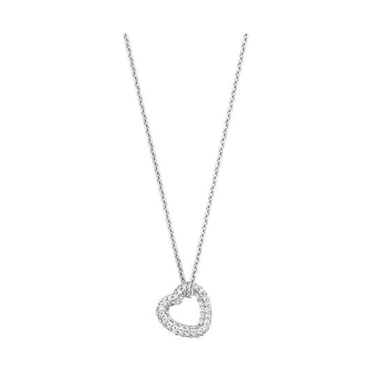Zirconia Heart Necklace