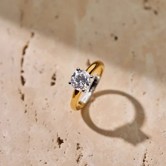 Classic Zirconia Ring 8mm, size 52