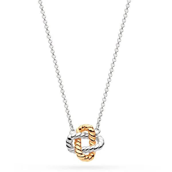 Marina Rope Knot Golden Necklace