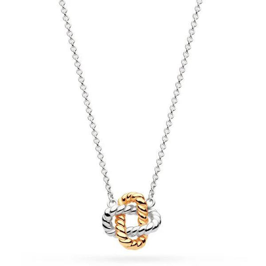Marina Rope Knot Golden Necklace