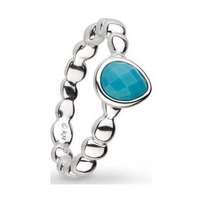 Coast Pebble Azure Magnesite Gemstone Ring