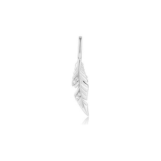 Ania Haie Silver Feather Charm