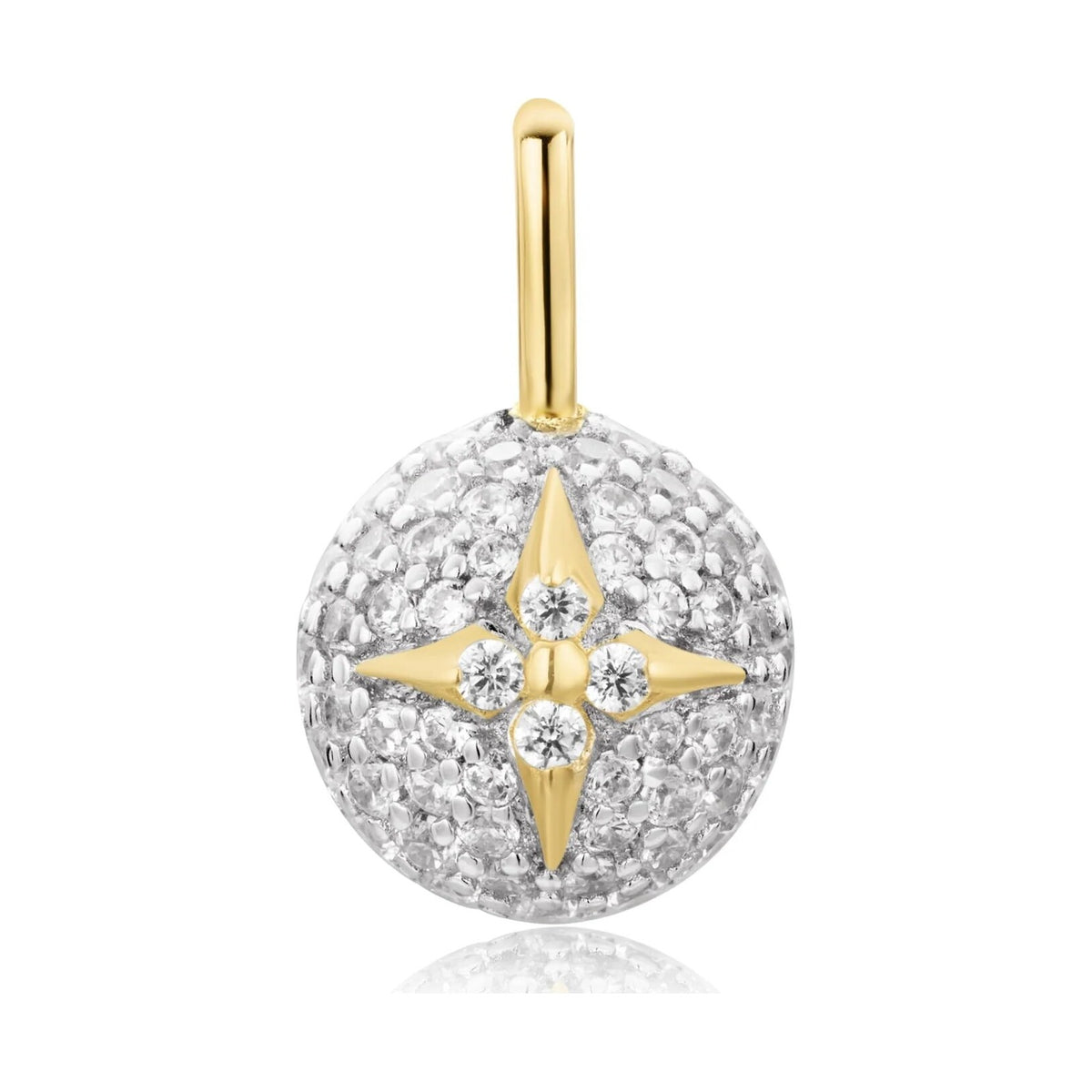 Ania Haie Gold Pave Star Sphere Charm