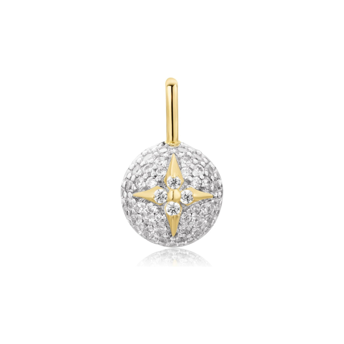Ania Haie Gold Pave Star Sphere Charm