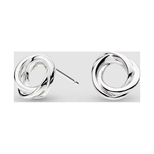 Bevel Trilogy Stud Earrings