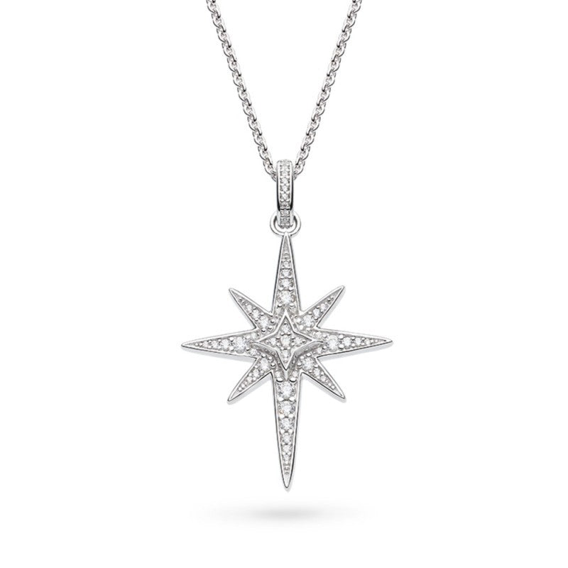 Kit Heath Céleste North Star Lux Pavé Necklace