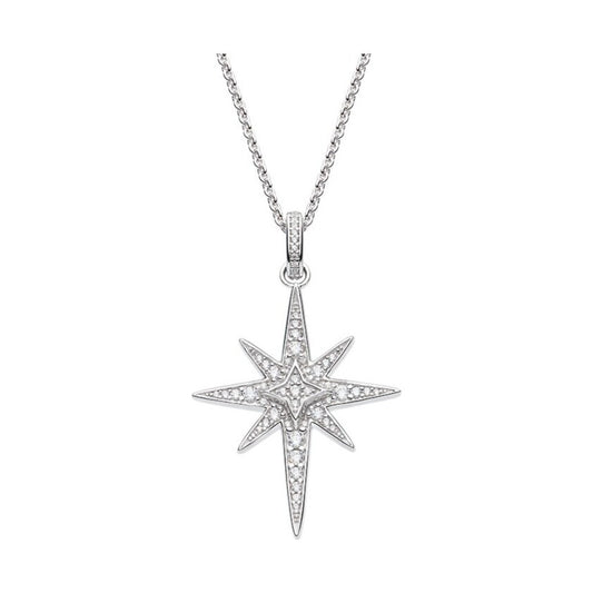 Kit Heath Céleste North Star Lux Pavé Necklace