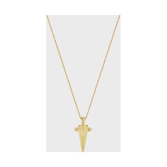 Ania Haie Gold Geometric Point Pendant Necklace