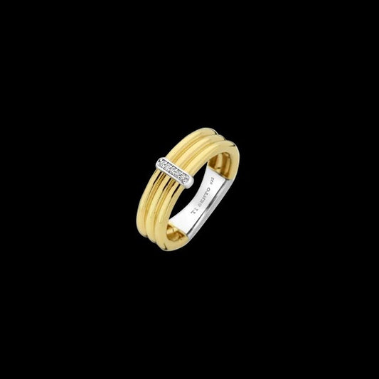 TI SENTO Ring 12344ZY, size 58.