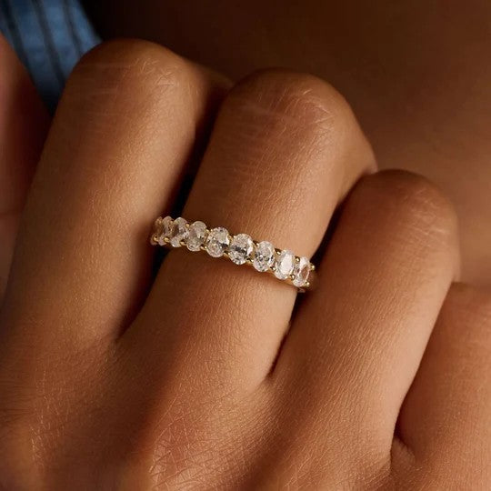 Tennis Ring 4mm, size 56