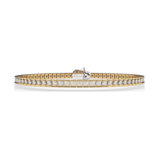 Cubic Tennis Bracelet 3,5mm, medium.