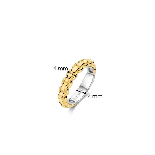 TI SENTO Ring 12319SY, size 54.