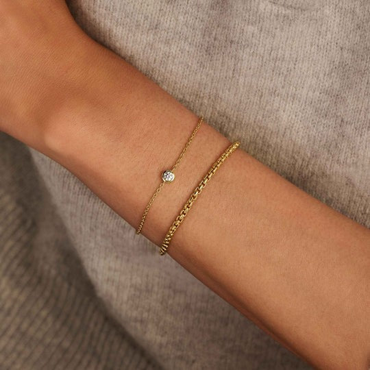 Classic Box Chain Bracelet, medium.
