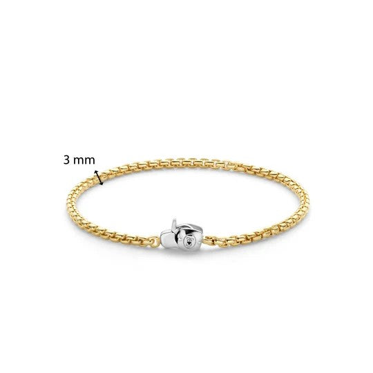 Classic Box Chain Bracelet, medium.