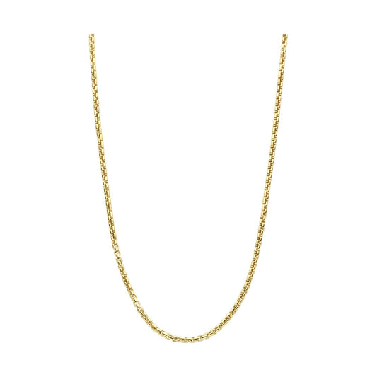 Basic Box Chain Necklace, 45cm.