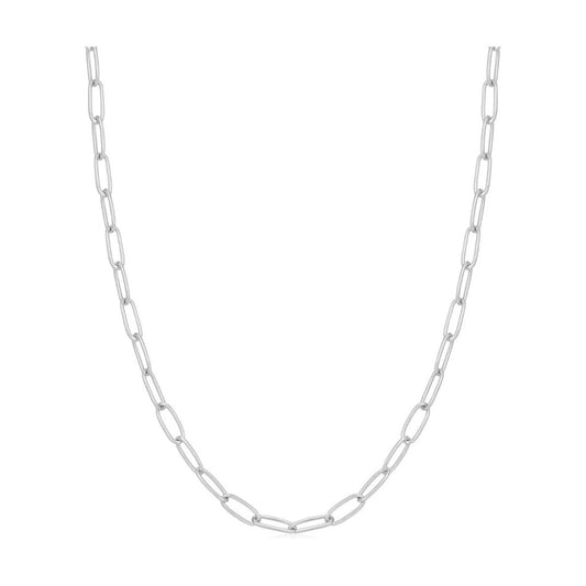 Ania Haie Link Chain Charm Silver Necklace