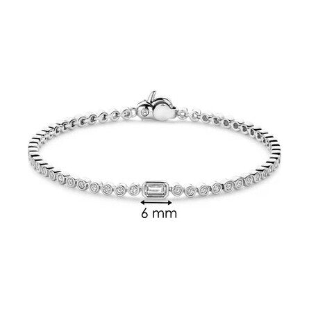 Baguette Tennis Bracelet, medium.