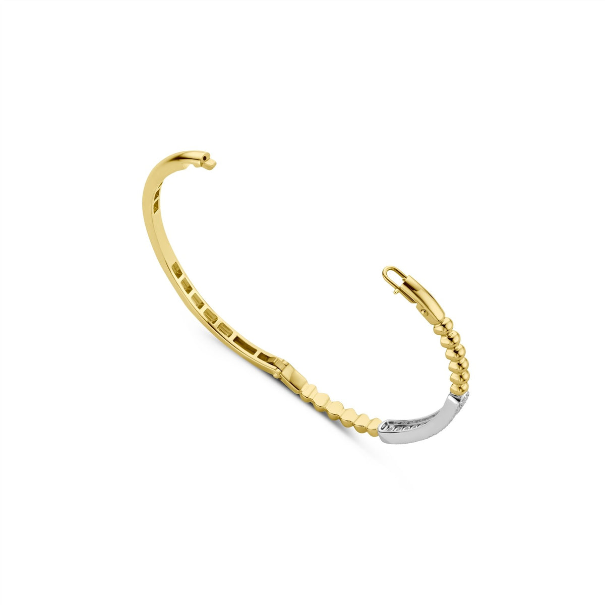 Beaded Pavé Bangle