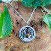 Fox and Moon Woodland Necklace – EFOX2