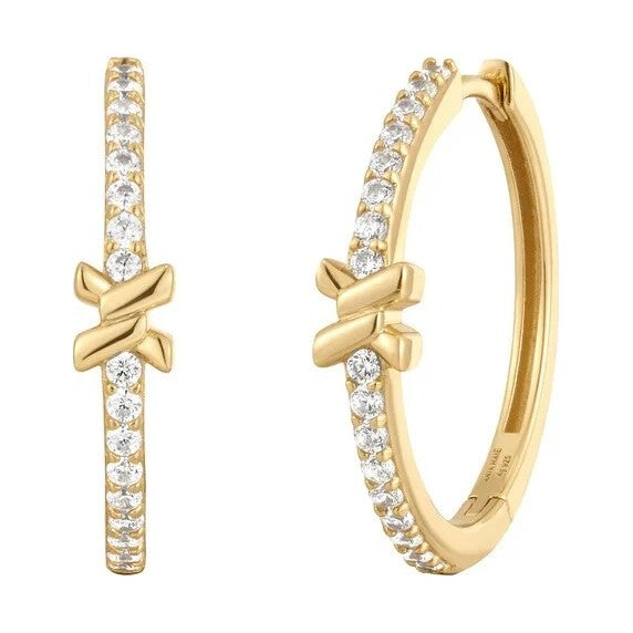 Ania Haie Cross Hoops