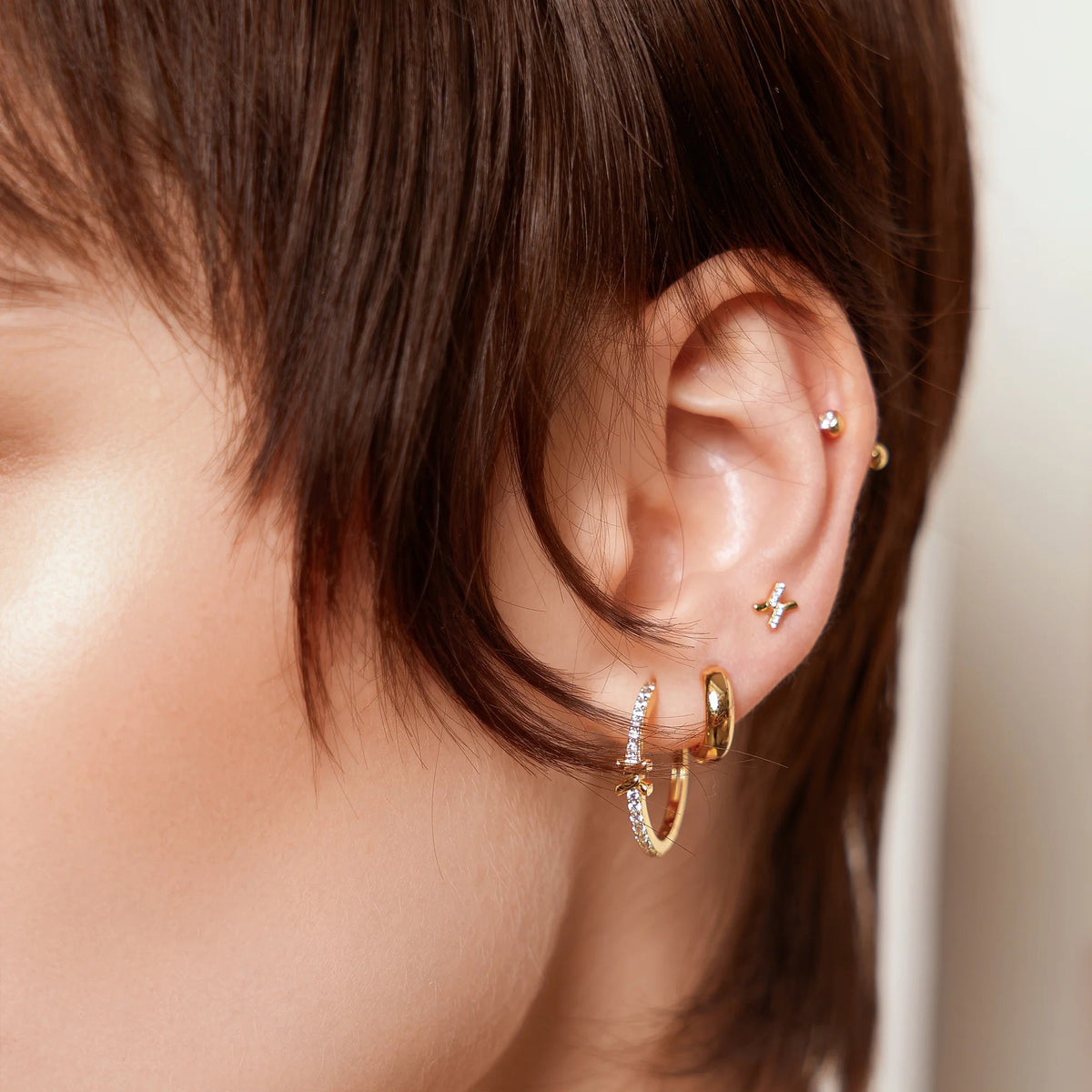 Ania Haie Cross Hoops