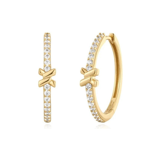 Ania Haie Cross Hoops