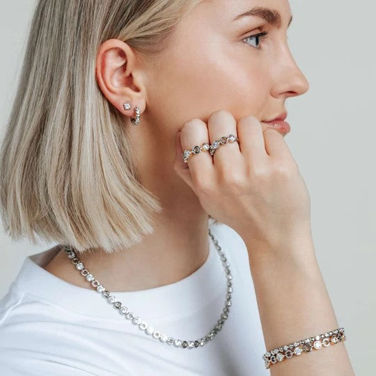 Round Zirconia Bracelet