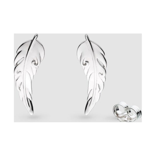 Feather Wisp Stud Earrings