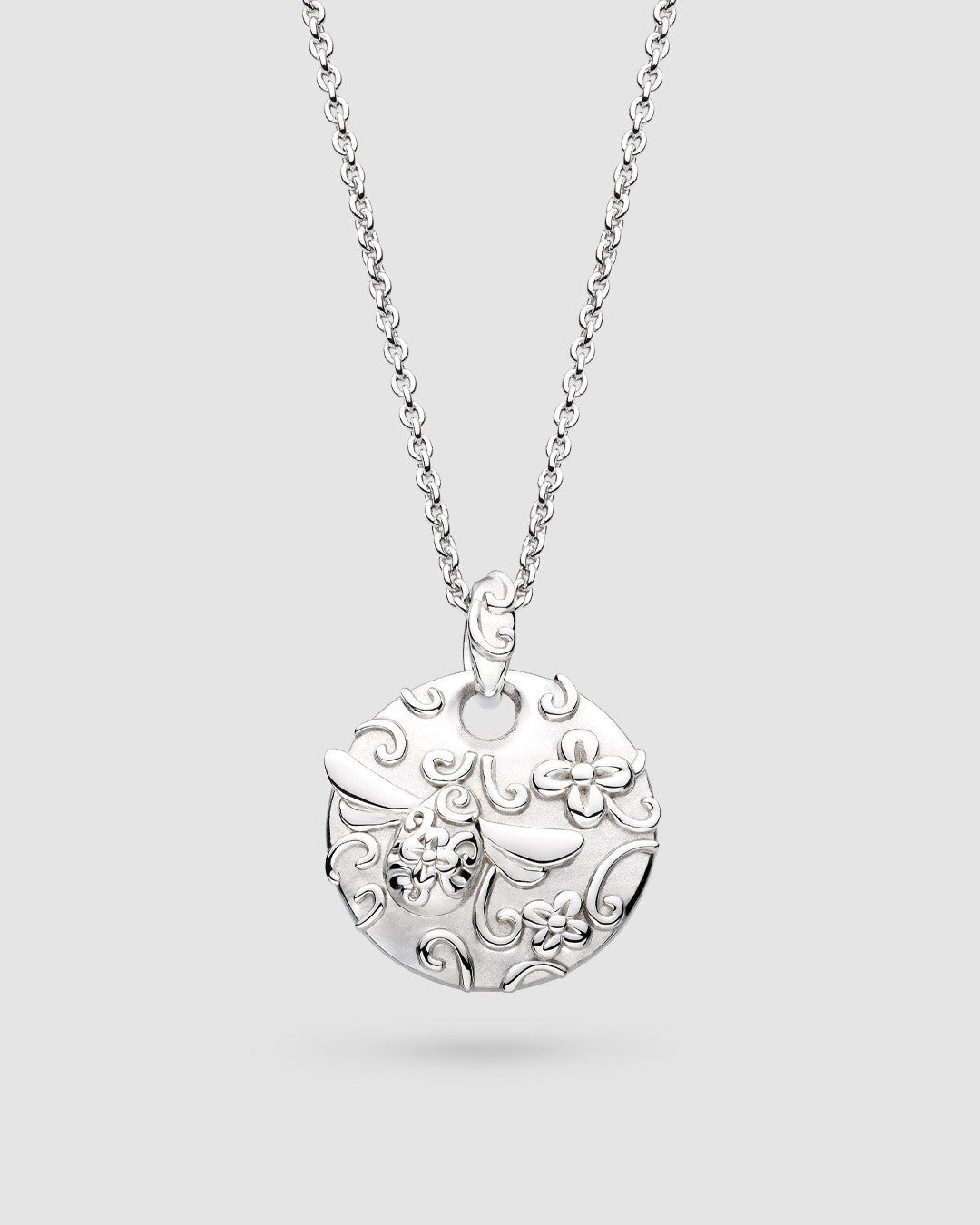 Blossom Flyte Honey Bee Disc Necklace